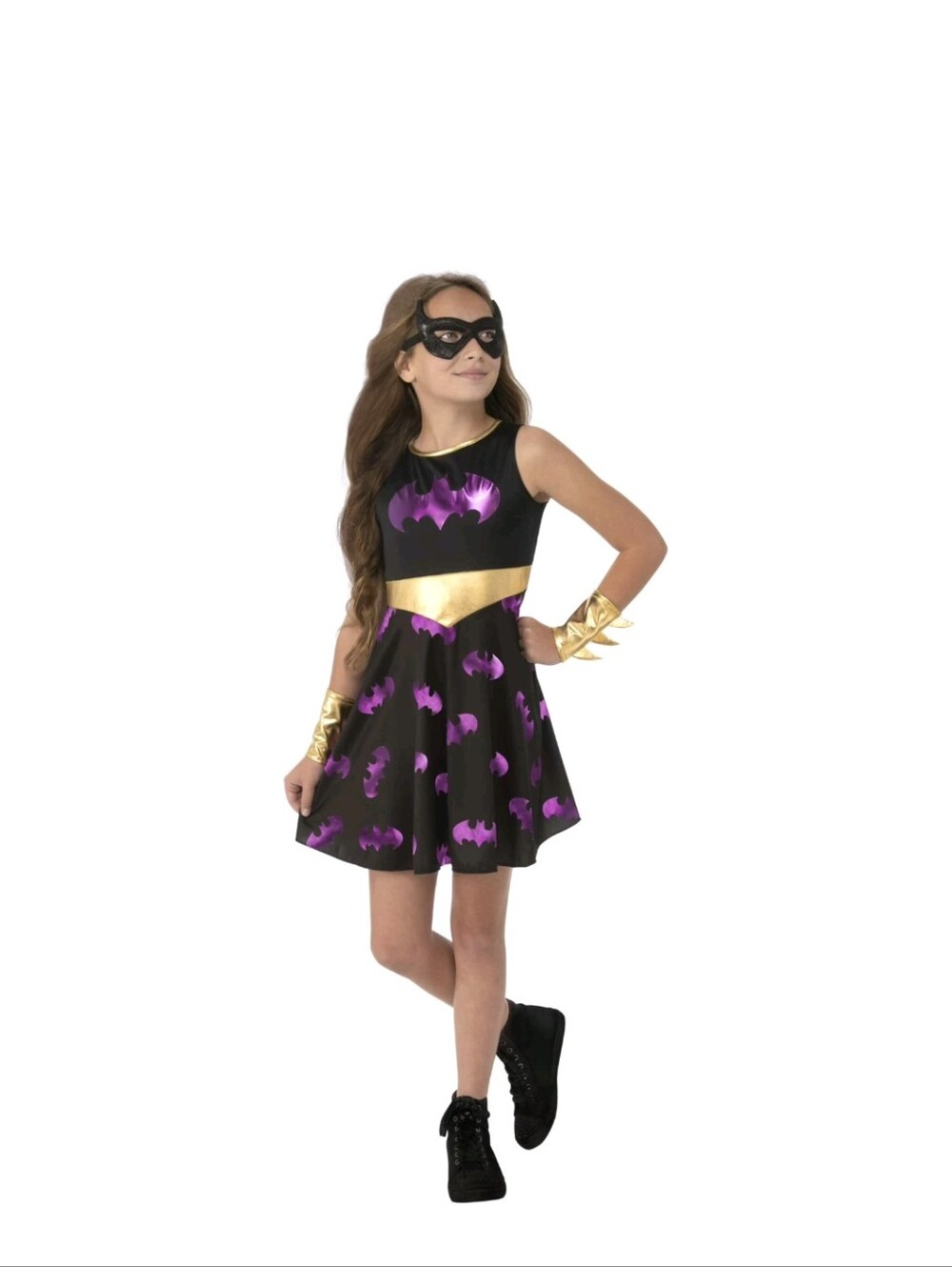 Nwt DC Batgirl Halloween Costume for Children, Girls Size XS (4/5), by Rubies